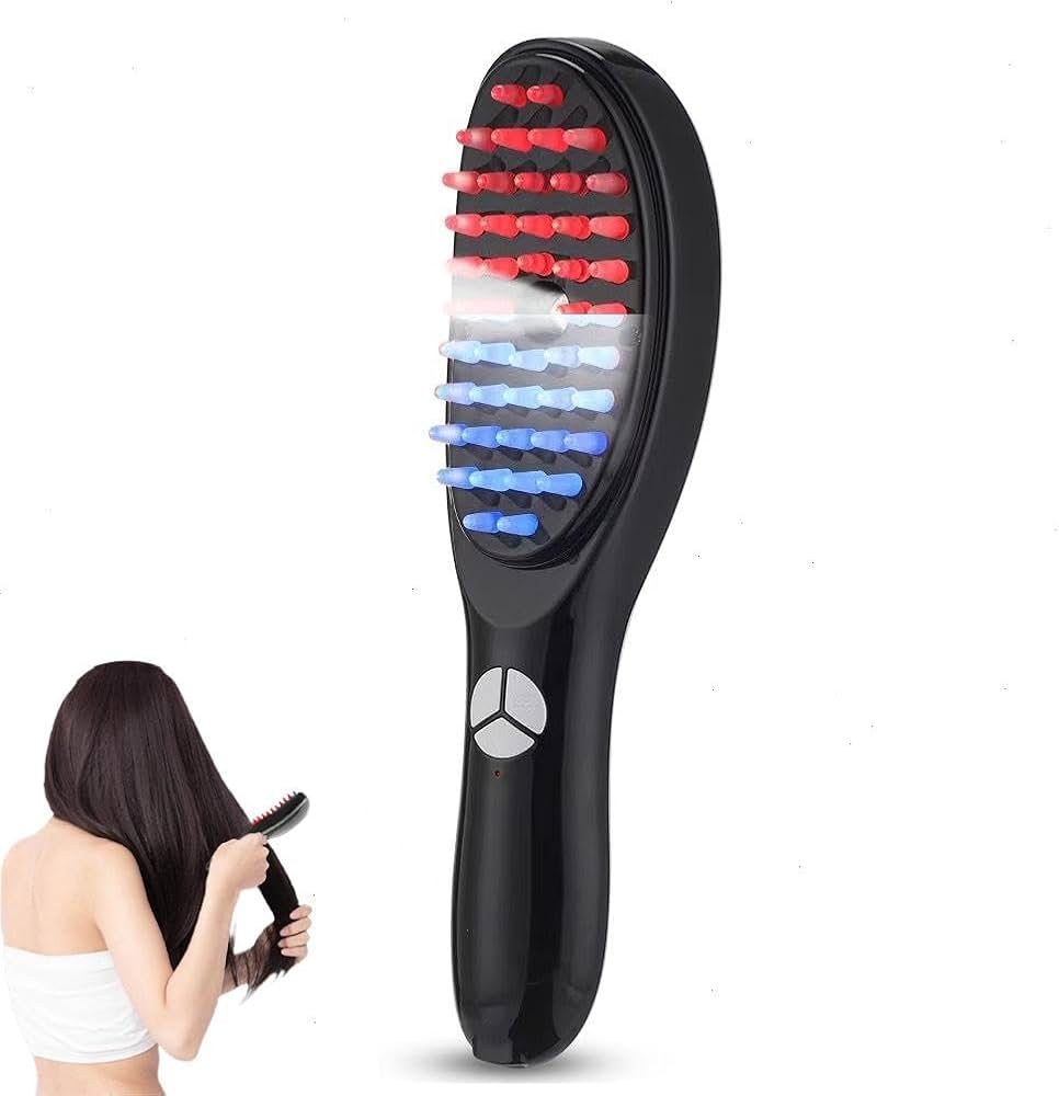 Cepillo Crecimiento Cabello Luces LED